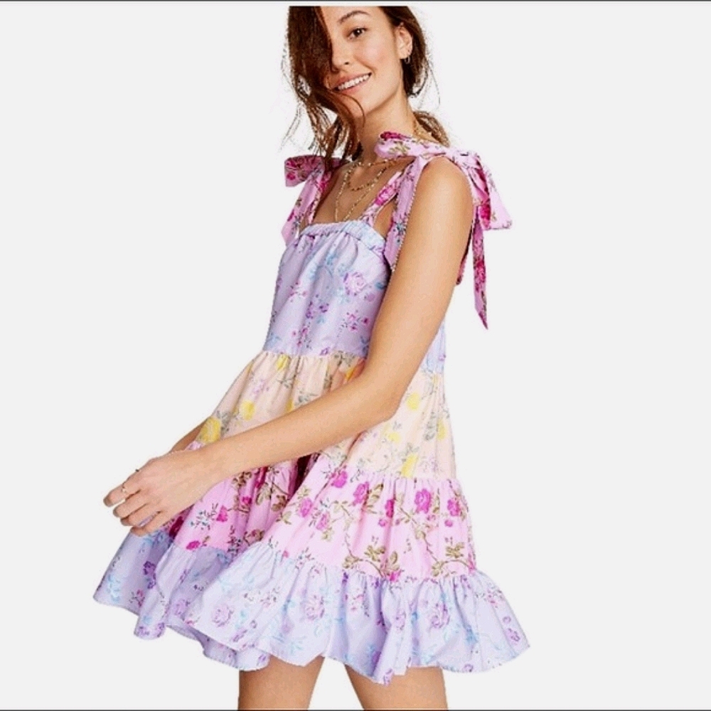 LoveShackFancy x Target Jeanne Tie Strap Dress